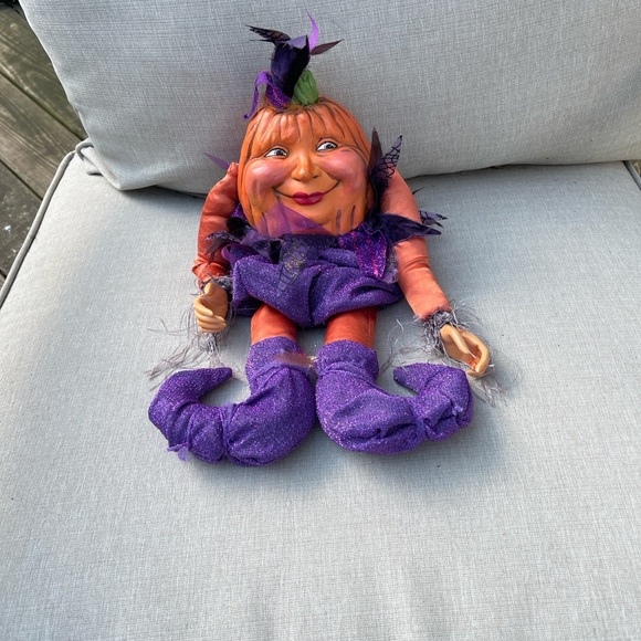 Katherine's Collection Wayne Kleski Whimsical Pumpkin Shelf Sitter - Picture 8 of 11